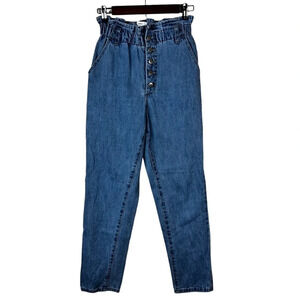 Forever 21 • High Waisted Paperbag Waist Jeans